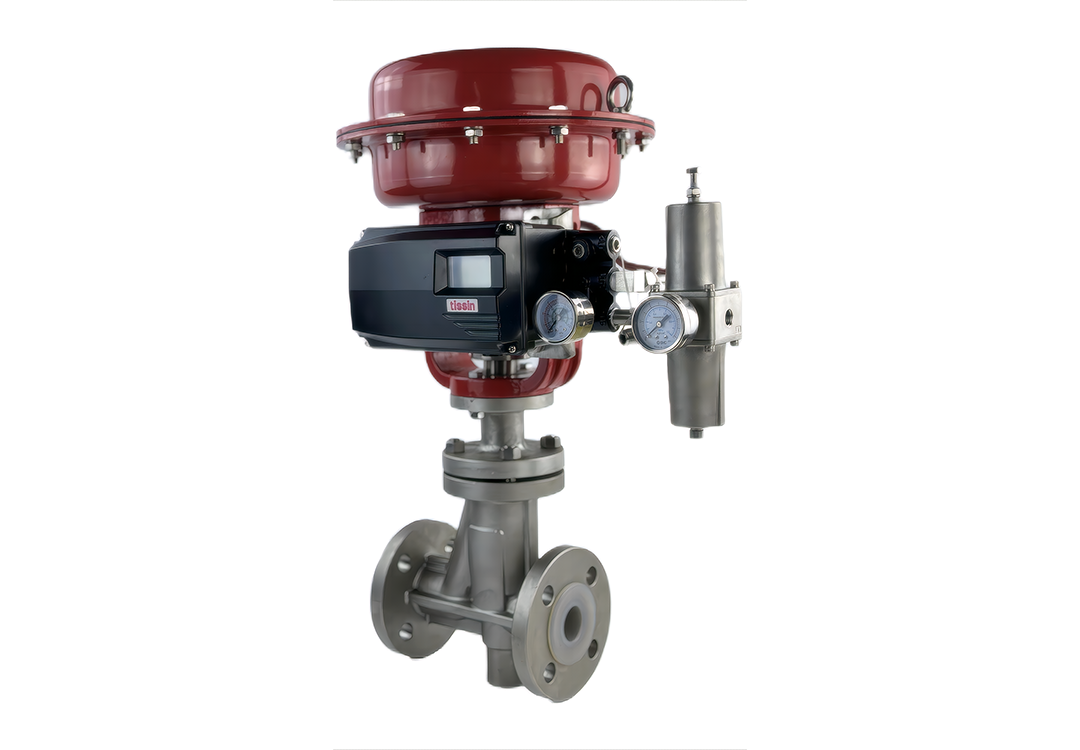 Pneumatic PTFE-Lined Globe Valve