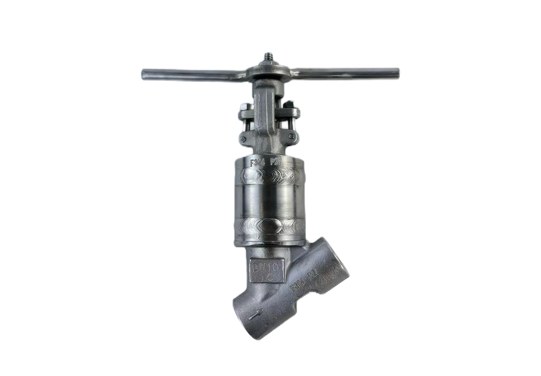 Bonnet Welded Y-Type Bellows Seal Globe Valve