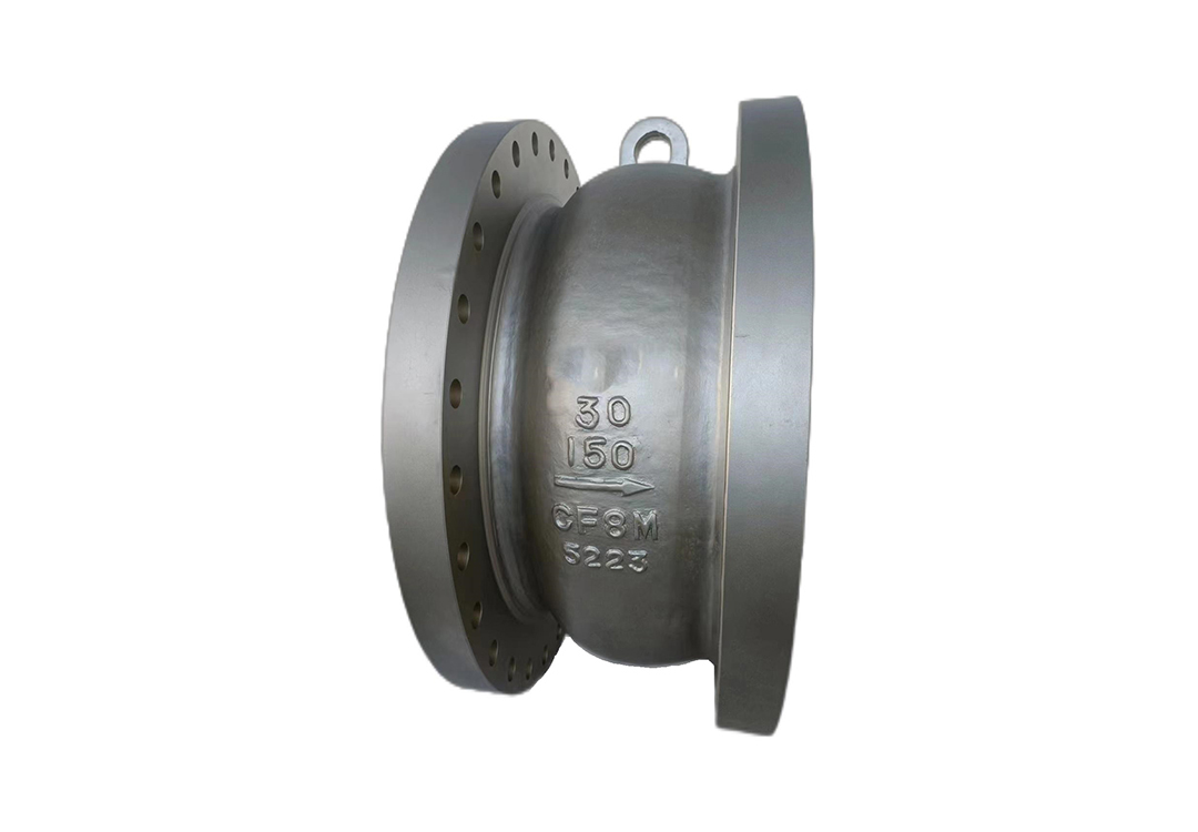 Carbon Steel Flanged Axial Flow Check Valve