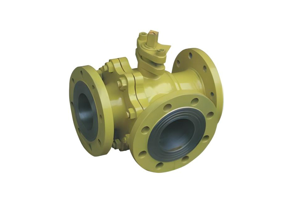 Carbon Steel L-Type Three-Way Ball Valve