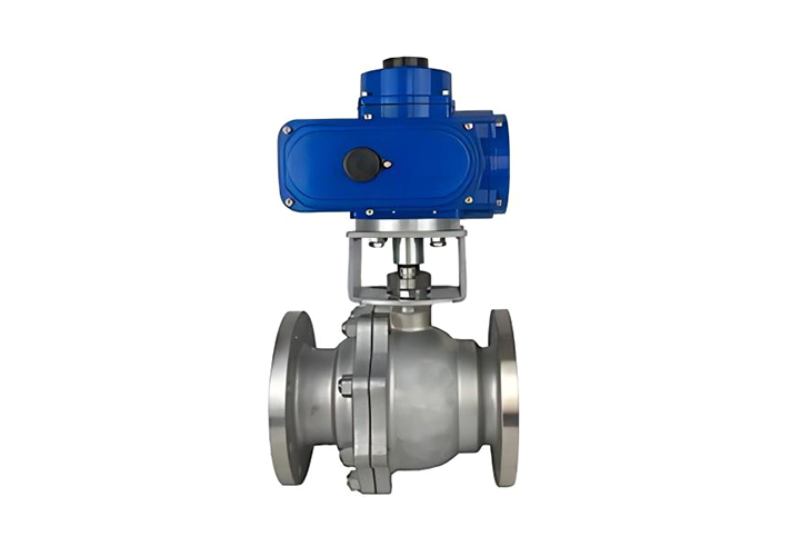 Two-Piece Cast Stainless Steel Flanged Ball Valve