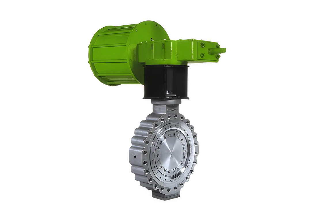 ANSI Standard Pneumatic High-Performance All-Metal Stainless Steel High-Pressure Butterfly Valve